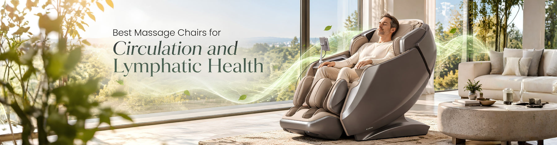 Best Massage Chairs for Circulation and Lymphatic Health