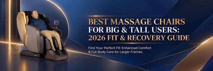 Best Massage Chairs for Big & Tall Users: Titan Chair Fit & Recovery Guide - Official Titan Massage Chair l Osaki, Titan & AmaMedic Brands