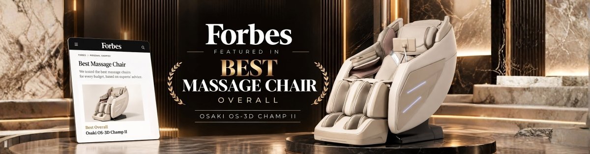 Featured in Forbes: Why the Osaki Champ II 3D is a Top-Rated Recovery Pick - Official Titan Massage Chair l Osaki, Titan & AmaMedic Brands