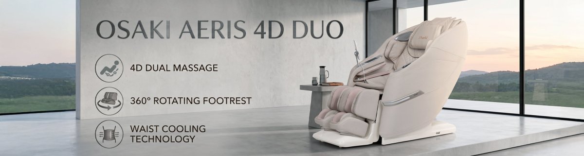 Hot Days, Cool Recovery: How the Osaki Aeris 4D Duo Redefines Post-Workout Relief - Official Titan Massage Chair l Osaki, Titan & AmaMedic Brands