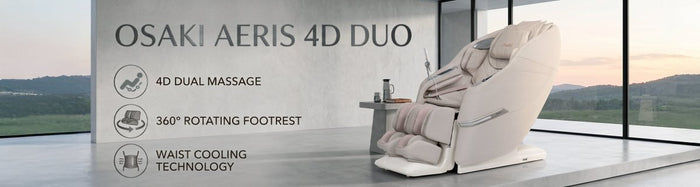 Hot Days, Cool Recovery: How the Osaki Aeris 4D Duo Redefines Post-Workout Relief - Official Titan Massage Chair l Osaki, Titan & AmaMedic Brands