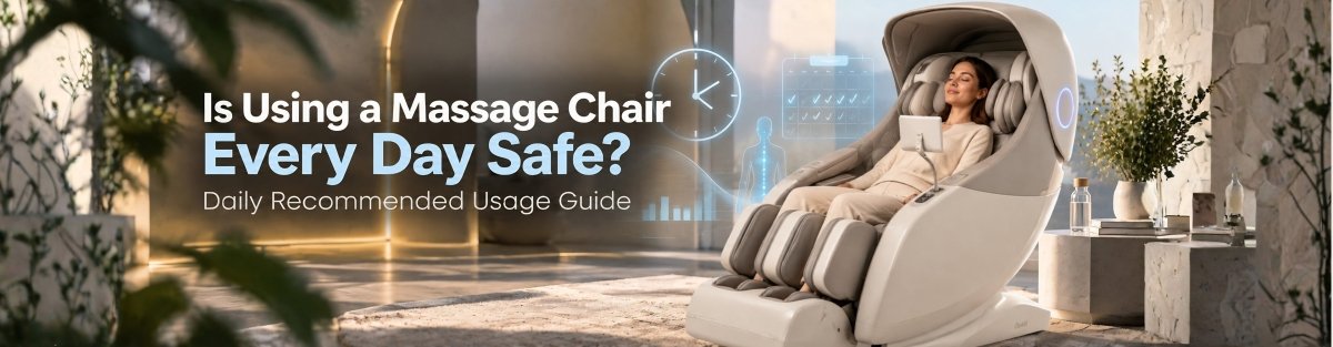 Is Using a Massage Chair Every Day Safe? Daily Recommended Usage Guide - Official Titan Massage Chair l Osaki, Titan & AmaMedic Brands
