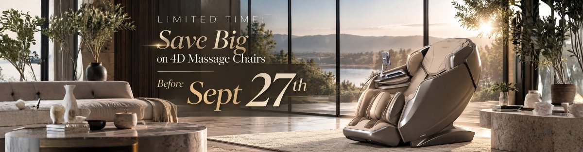 Limited Time: Save Big on 4D Massage Chairs Before Sept 27th - Official Titan Massage Chair l Osaki, Titan & AmaMedic Brands