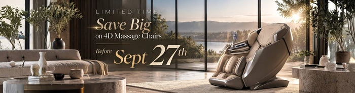 Limited Time: Save Big on 4D Massage Chairs Before Sept 27th - Official Titan Massage Chair l Osaki, Titan & AmaMedic Brands