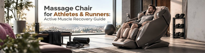 Massage Chair for Athletes & Runners: Active Muscle Recovery Guide - Official Titan Massage Chair l Osaki, Titan & AmaMedic Brands