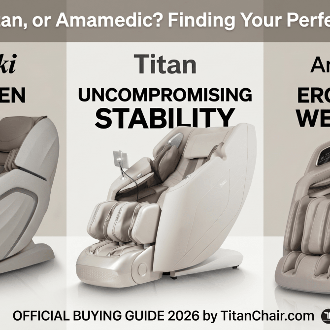 Osaki, Titan, or Amamedic? Finding the Perfect Massage Chair for Your Lifestyle - Titan Massage Chair