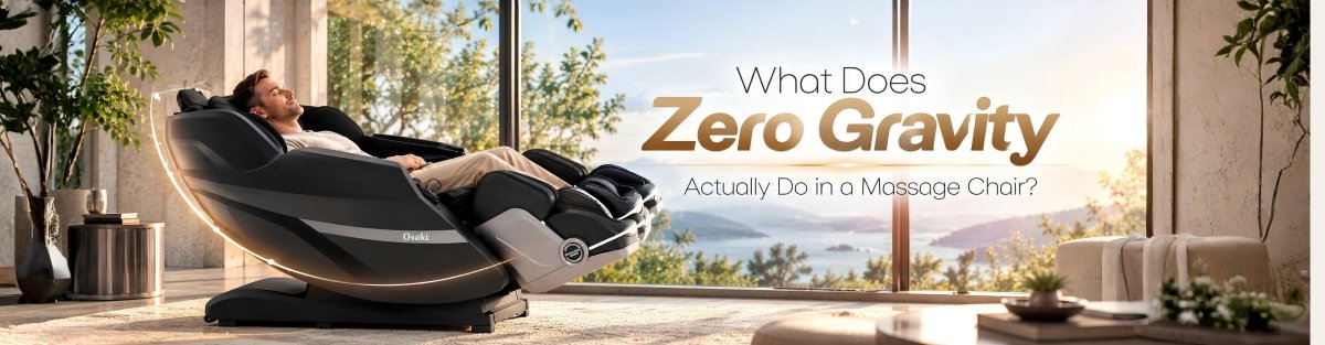 What Does Zero Gravity Actually Do in a Massage Chair? The Science Behind Weightless Recovery - Official Titan Massage Chair l Osaki, Titan & AmaMedic Brands