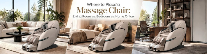 Where to Place a Massage Chair: Living Room vs. Bedroom vs. Home Office - Official Titan Massage Chair l Osaki, Titan & AmaMedic Brands