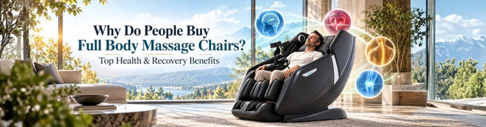 Why Do People Buy Full Body Massage Chairs? Top Health & Recovery Benefits - Official Titan Massage Chair l Osaki, Titan & AmaMedic Brands