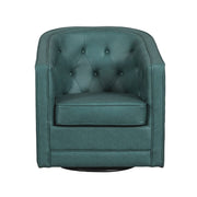 Caddo Swivel Chair [Leathaire] | Titan Chair