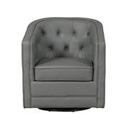 Caddo Swivel Chair [Leathaire] | Titan Chair