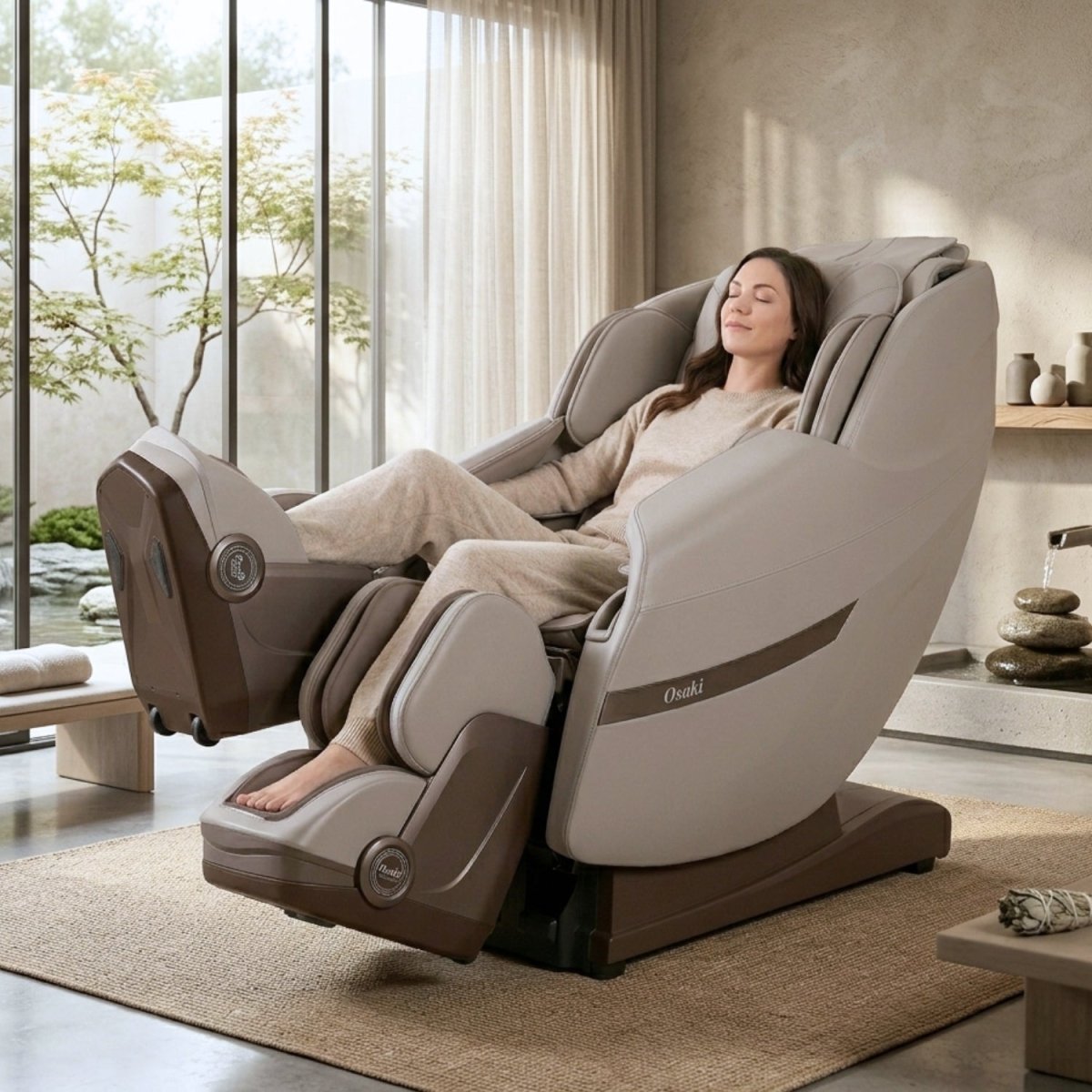 Osaki Ai Solo Flex 4D — Official Titan Massage Chair l Osaki