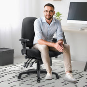 Osaki OS - 1028B Lux - Ergo Office Chair (Mesh) | Titan Chair