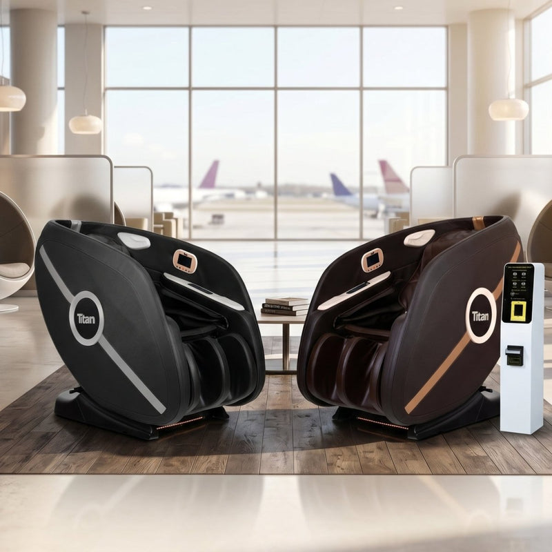 Zena Vending Chair (Two) and Nayax Card Reader (One) Bundle 🔥 | Titan Chair