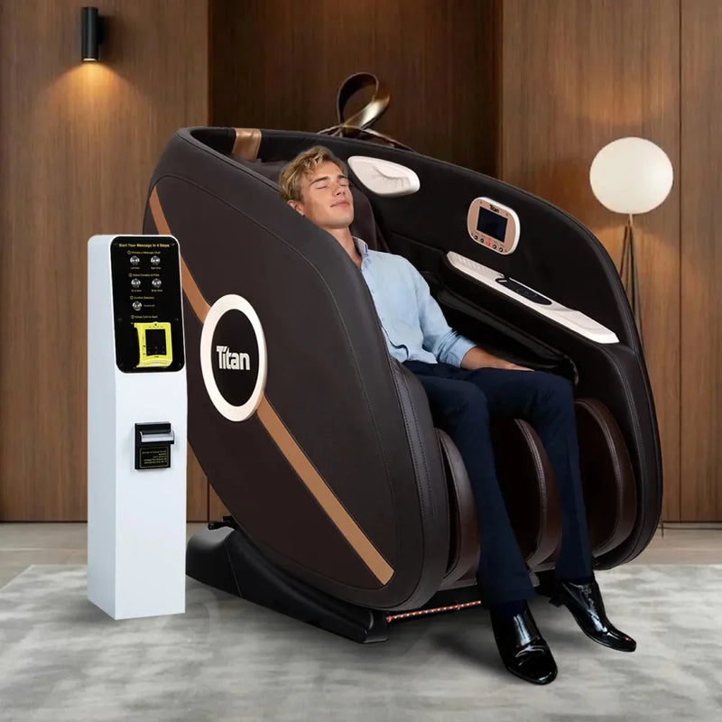 Zena Vending Chair (Two) + Nayax Box (One) Bundle | Titan Chair