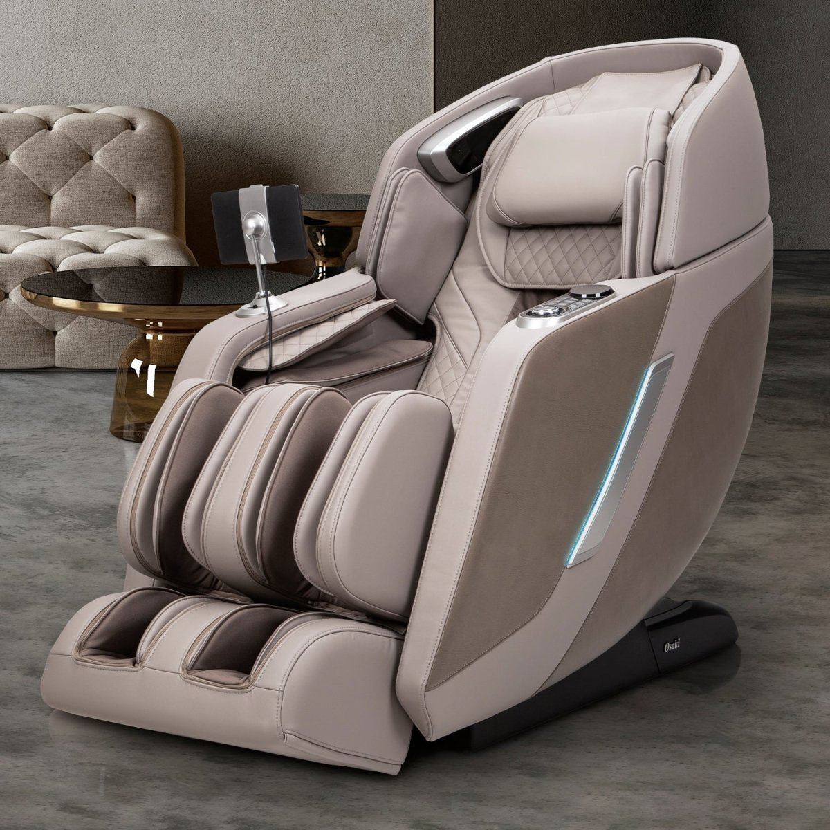 React outlet massage chair